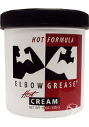 Elbow Grease Oil Cream Lubricant Warming 15oz